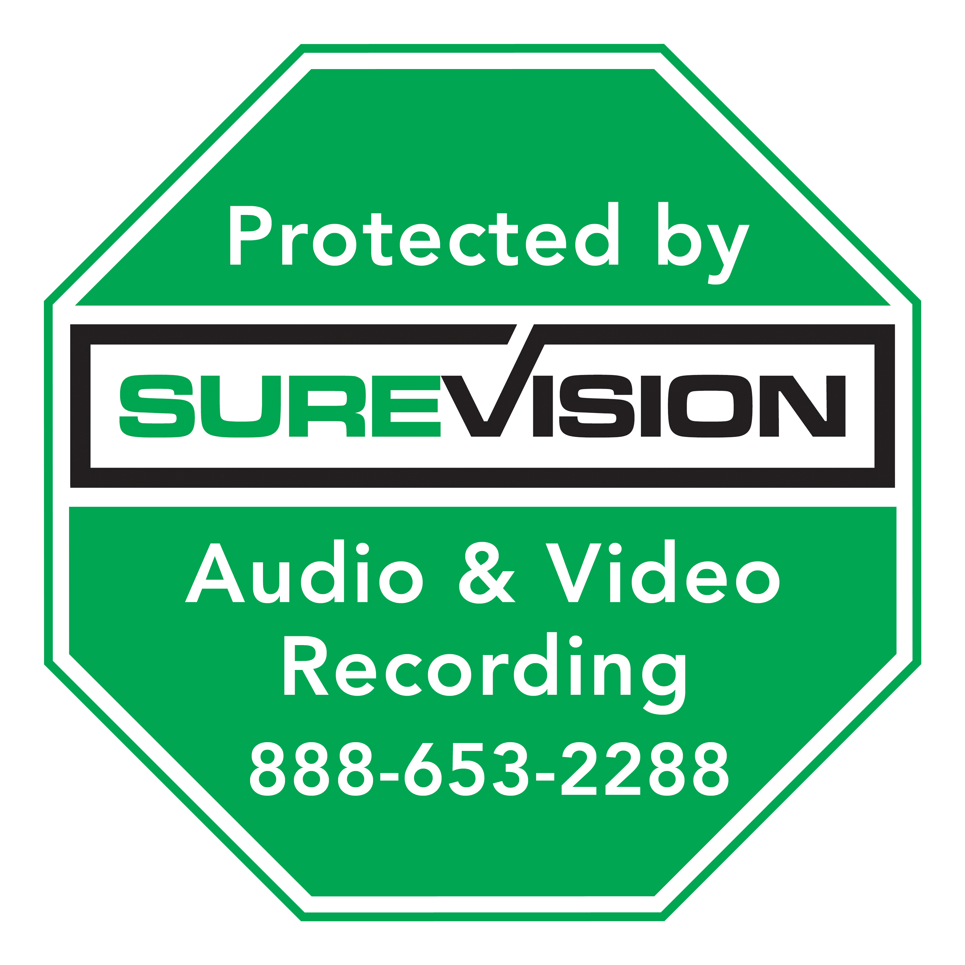 SureVision Sign Kit with Stake