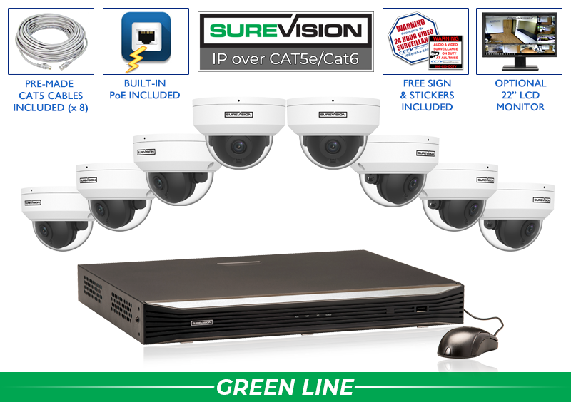 IP Security Camera System | Dome Cameras