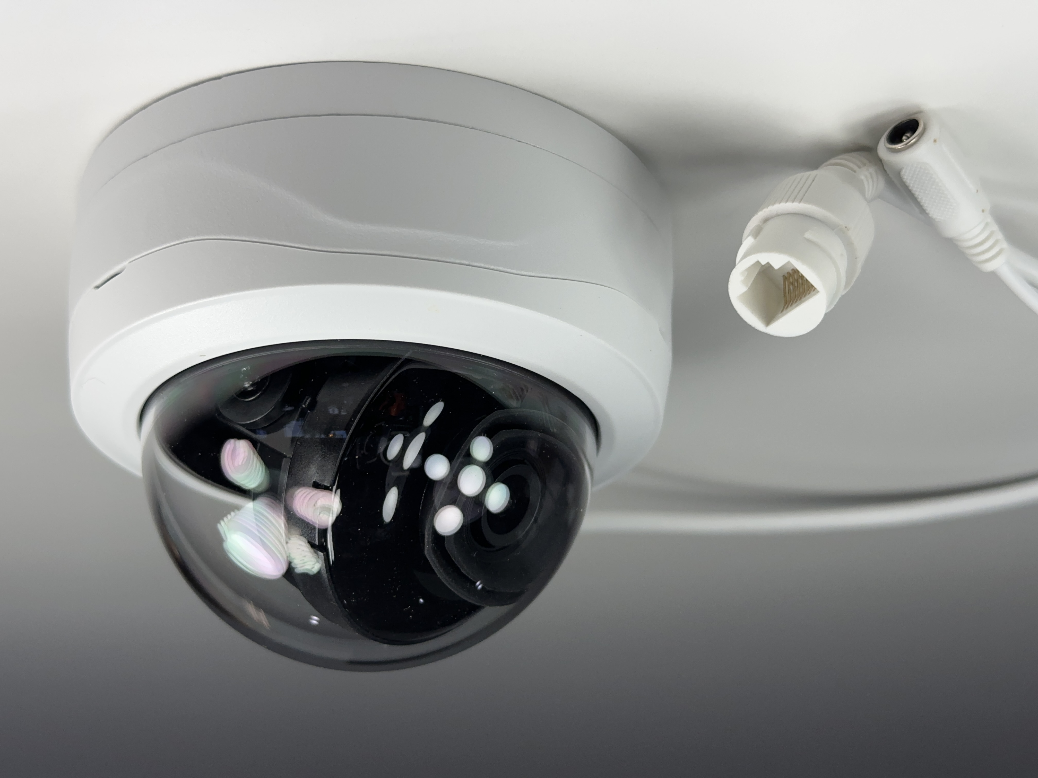(CSP-IPMD8-A) Blue Line - 4K Infrared Vandal Dome IP Camera / BS814