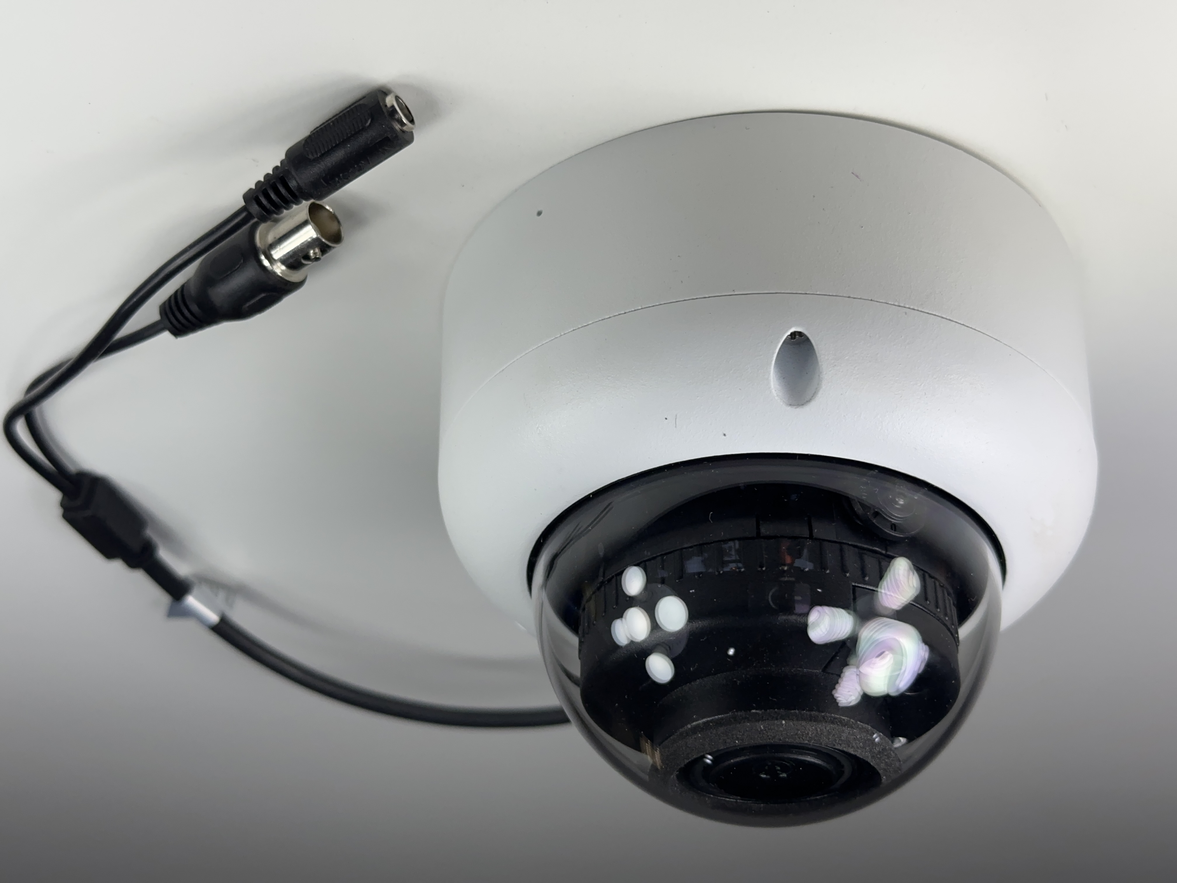 (CSP-CVIAD8-S) Black LIne - HD over Coax 4K Infrared Vandal Dome with Adjustable Lens / BS824