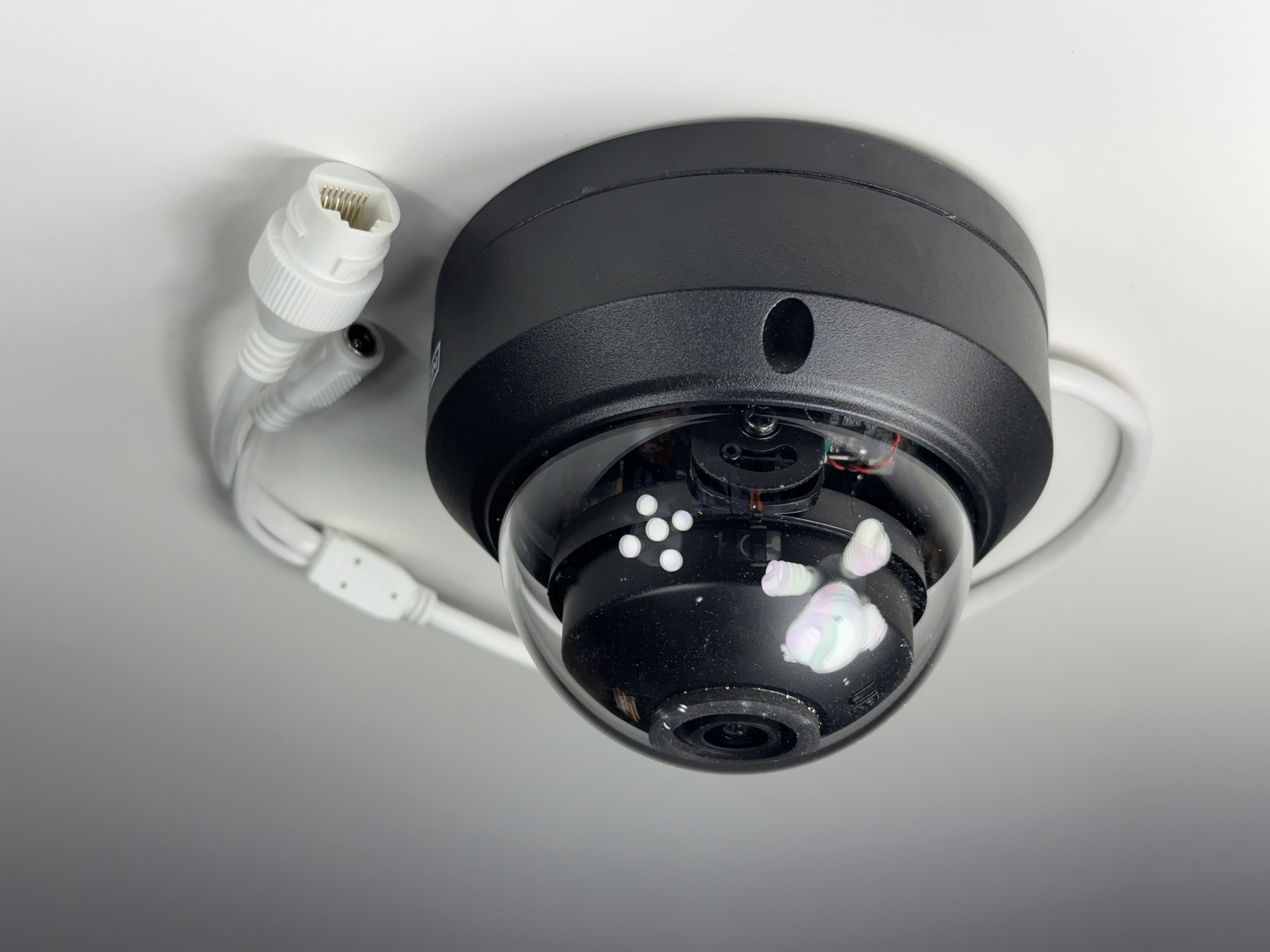 (SV-VP8-B-N) Green Line - 4K Infrared Vandal Dome IP Camera / BS855