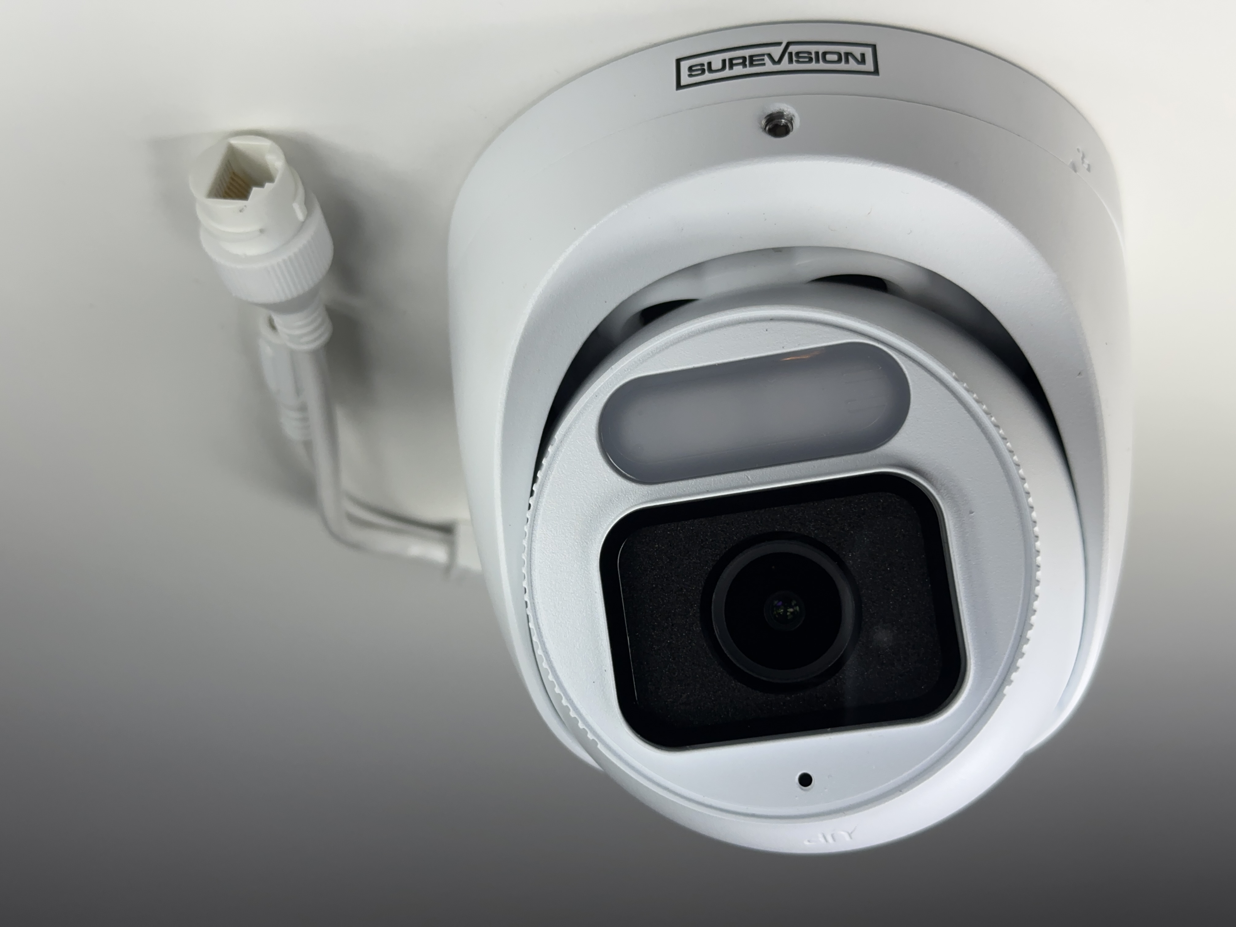 (SV-TL8-N) Green Line - 4K Full Color Night Vision Turret Dome IP Camera / BS857