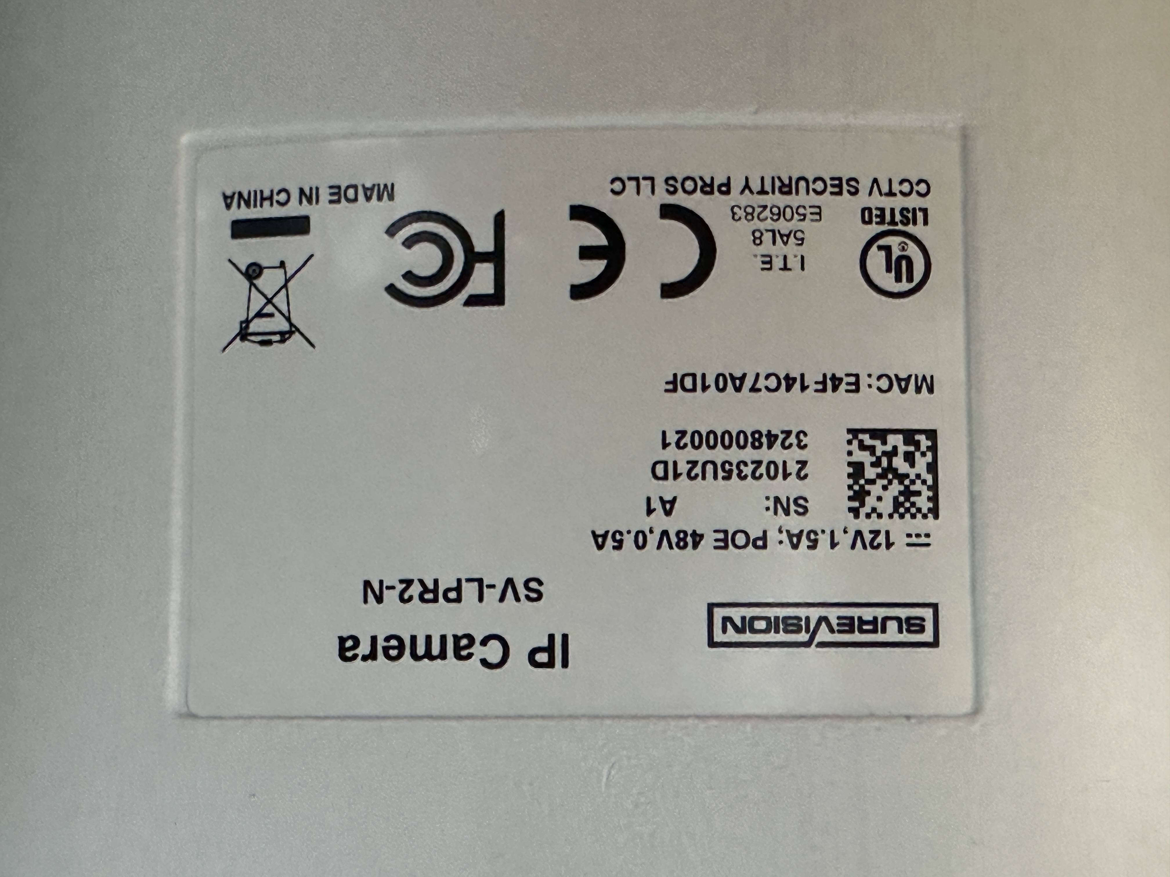(SV-LPR2-N) Green Line - ANPR License Plate Recognition / BS867