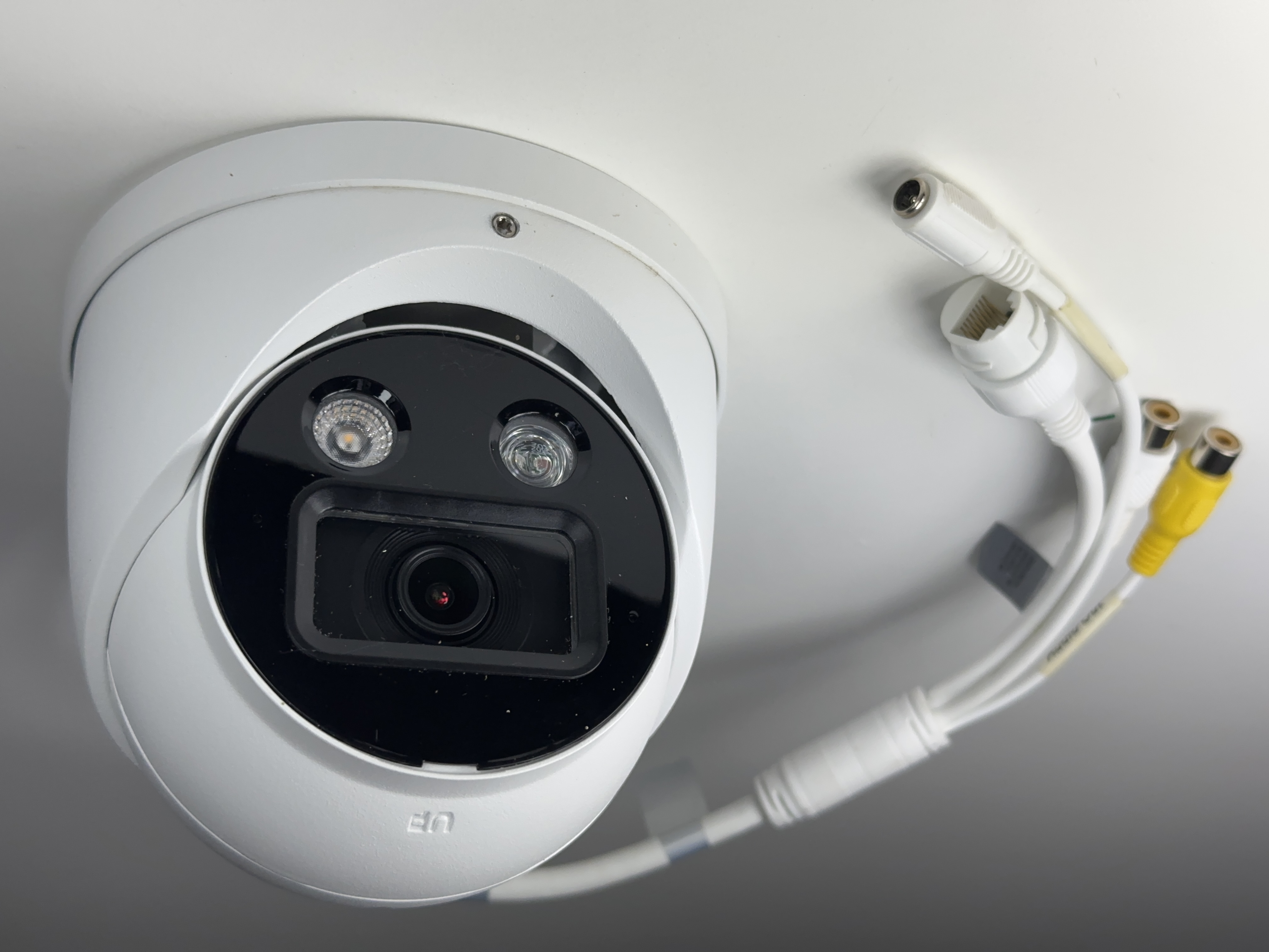 (CSP-TAD8-A) Blue Line - 4K Active Deterrence Turret Dome IP Camera / BS869