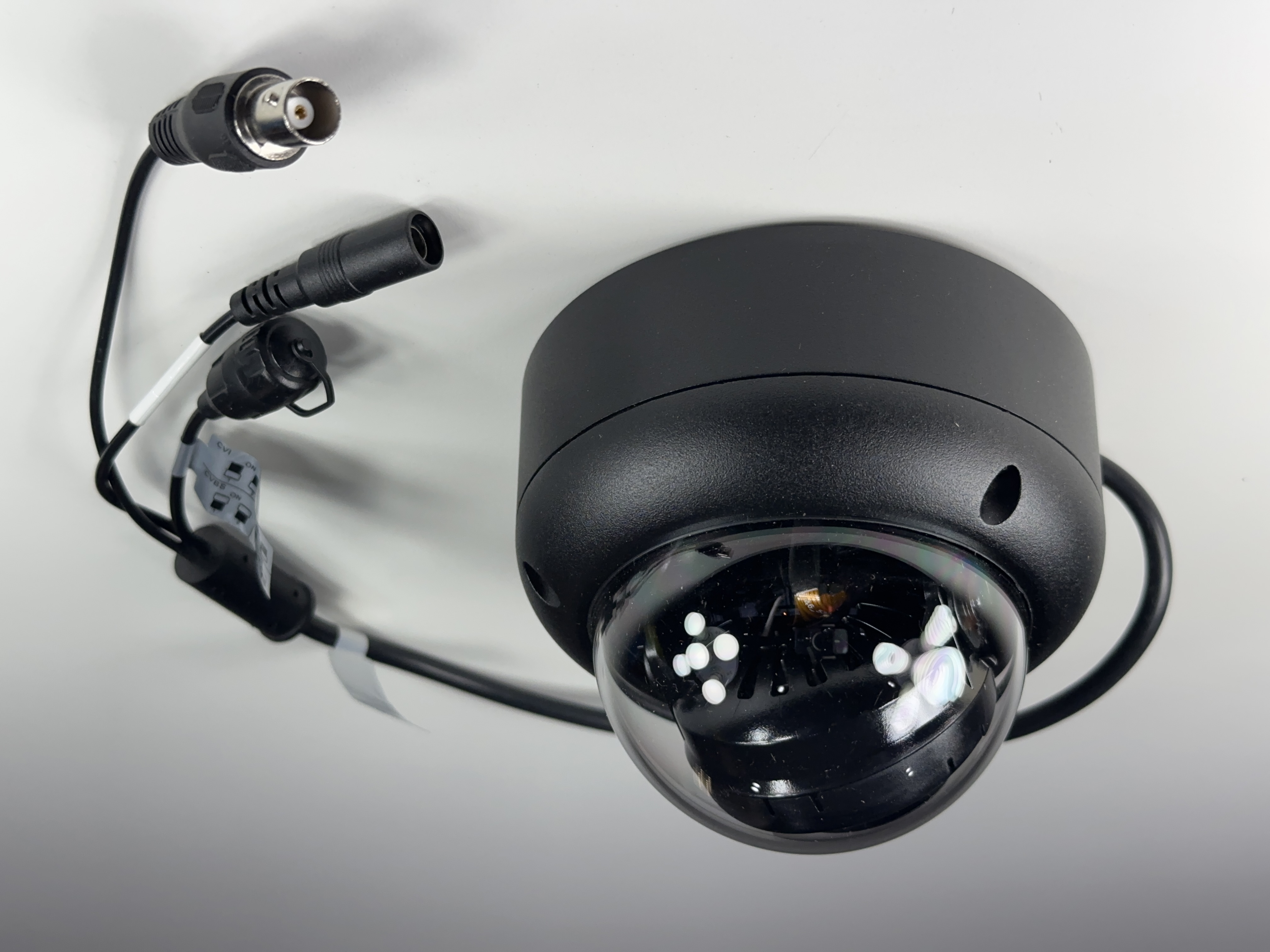 (CSP-CVIMD8-B-S) Black LIne - HD over Coax 4K Infrared Vandal Dome Camera / BS881