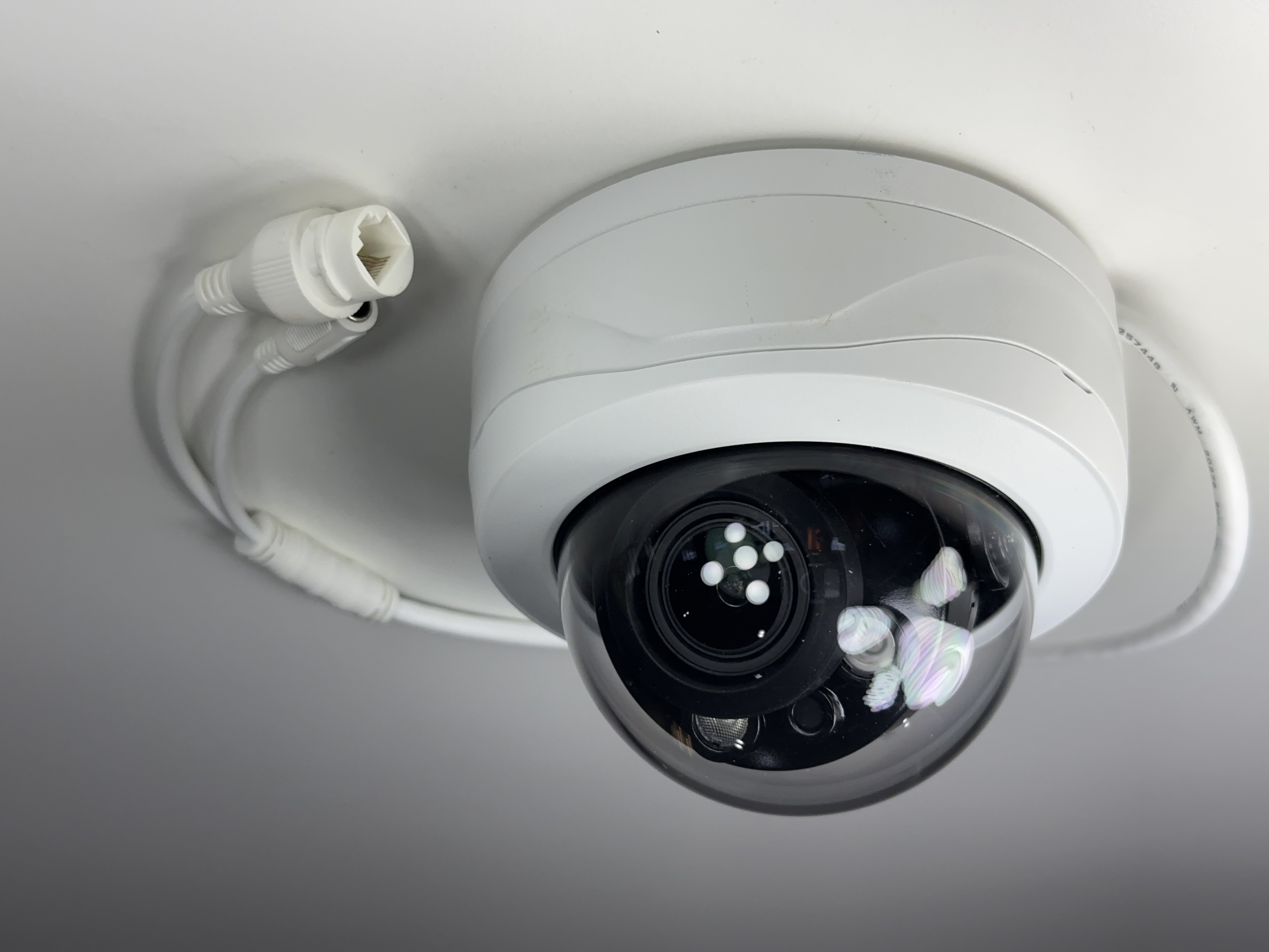 (CSP-IPAD8.S) Blue Line - 4K Infrared Vandal Dome with Adjustable Lens IP Camera / BS902