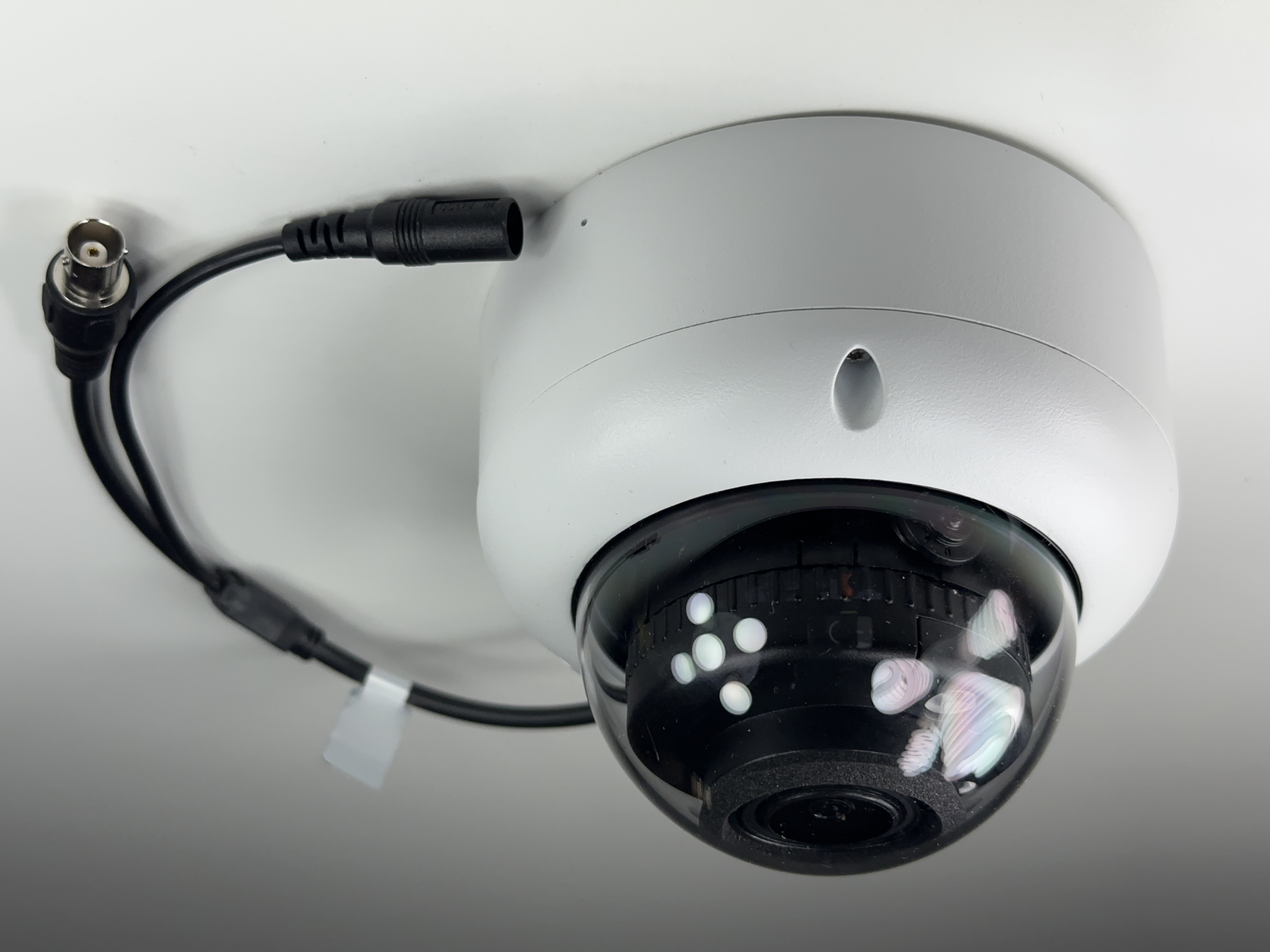 (CSP-CVIAD8-S) Black LIne - HD over Coax 4K Infrared Vandal Dome with Adjustable Lens / BS918