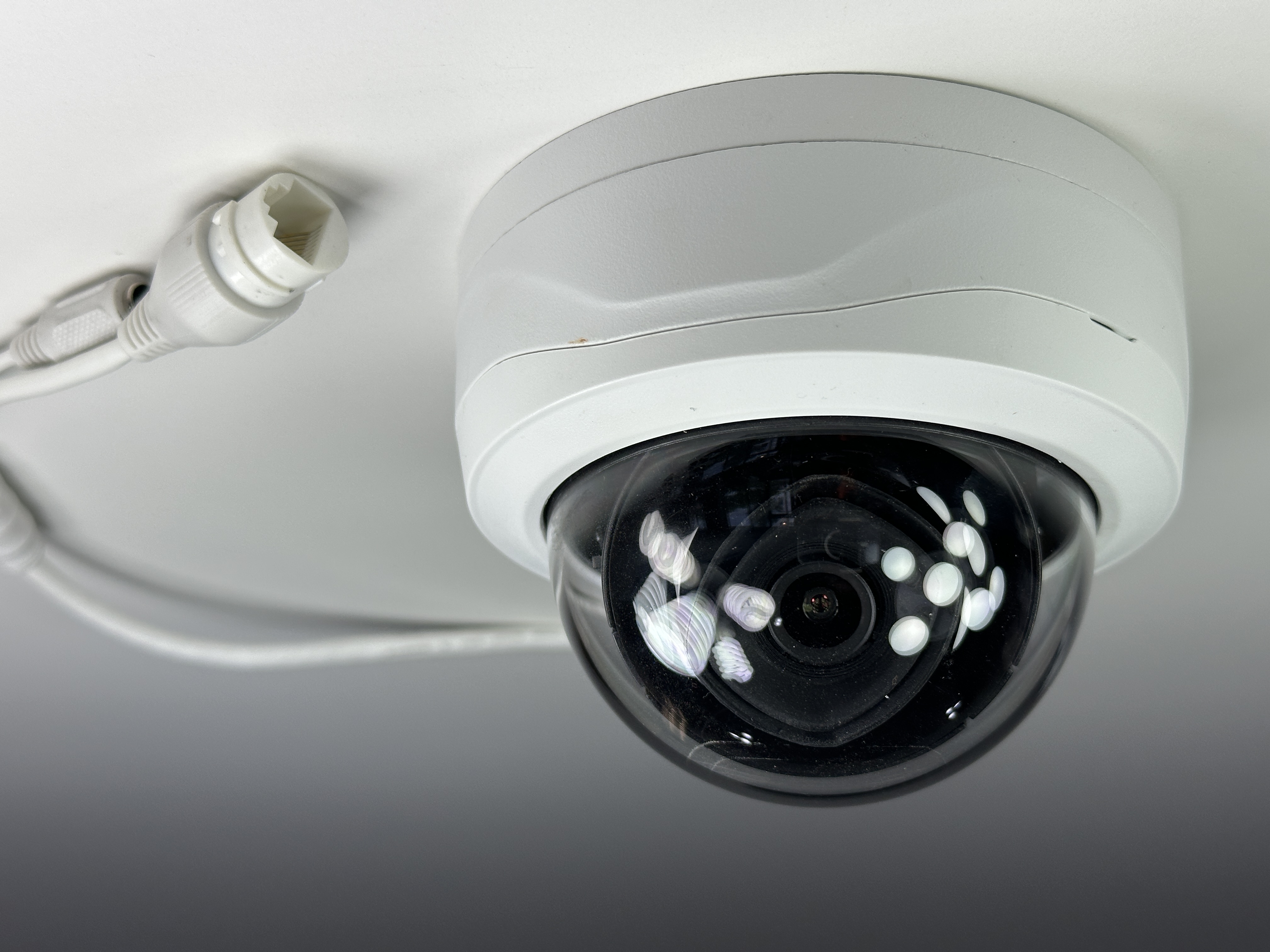 (CSP-IPMD8-A) Blue Line - 4K Infrared Vandal Dome IP Camera / BS985