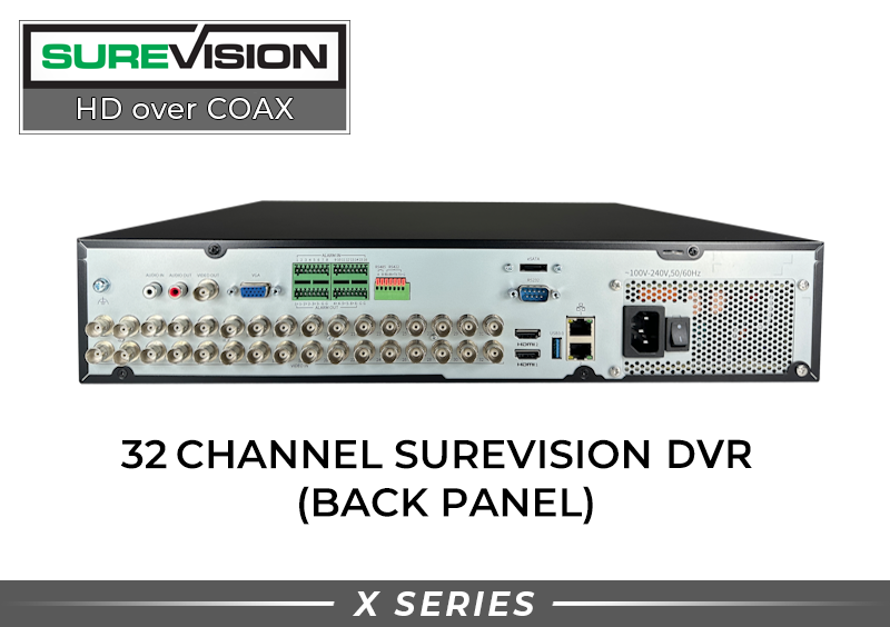 32 Channel Digital Video Recorder - CCTV DVR 