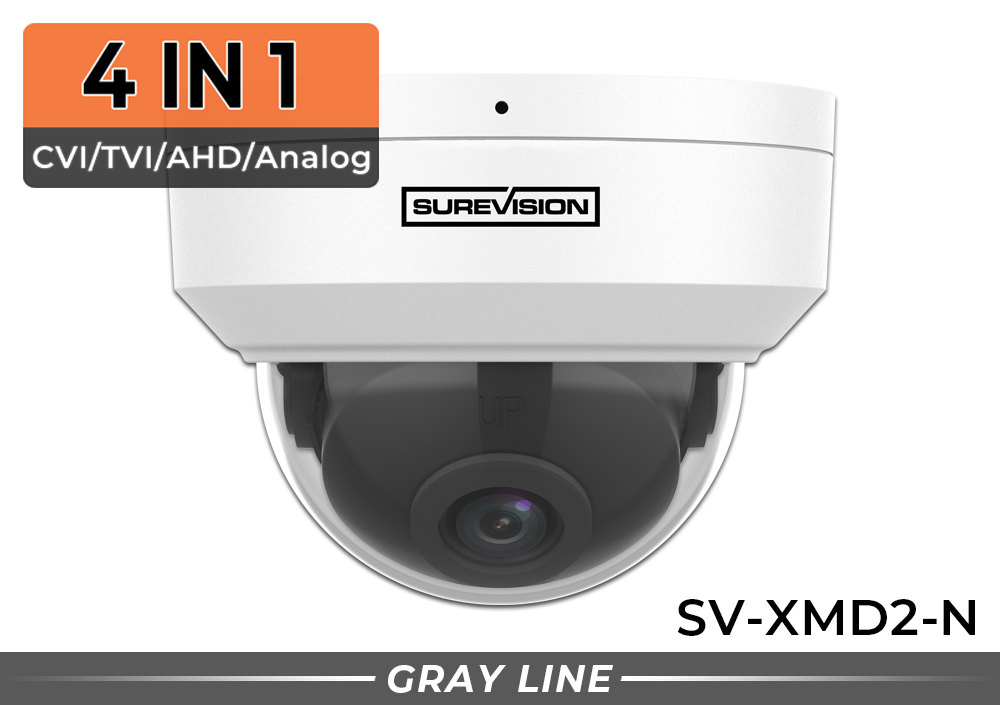 Security Camera System with 16 CCTV Vandal Dome Cameras / 16HDXMD2-N
