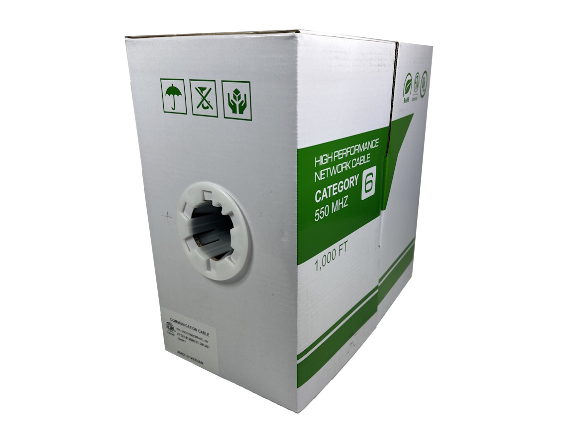 1000ft Cat6 Cable Spool | Security Camera Wire