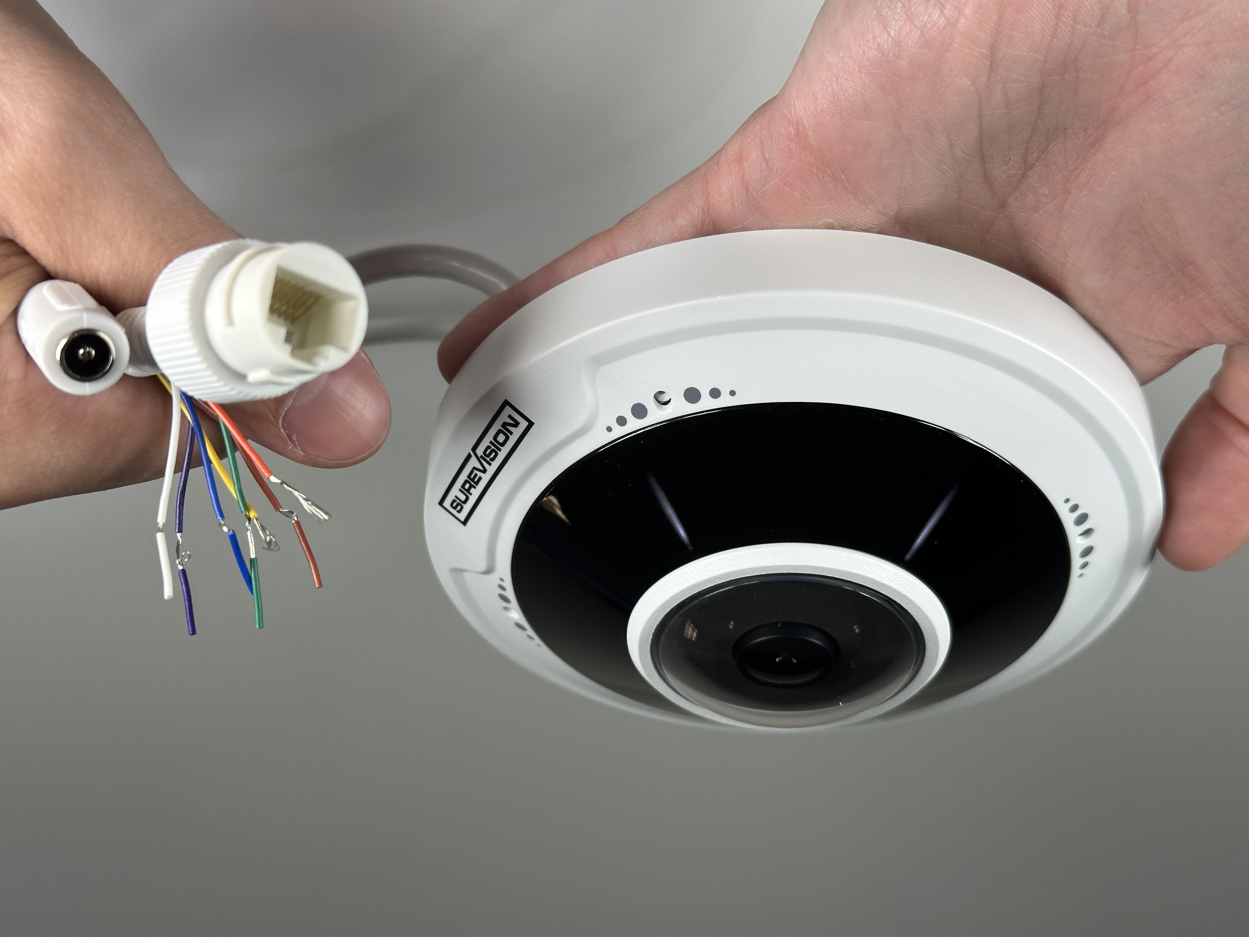 5MP Fisheye Dome POE Camera | 360 Degree Panoramic Security Camera | SV-FE5-N 