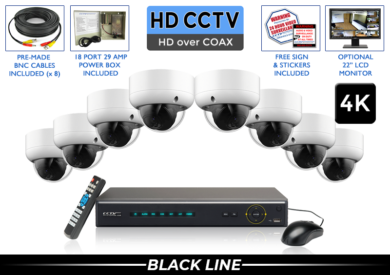 Video Surveillance System with 8 Cameras Video Surveillance System with 8 Cameras