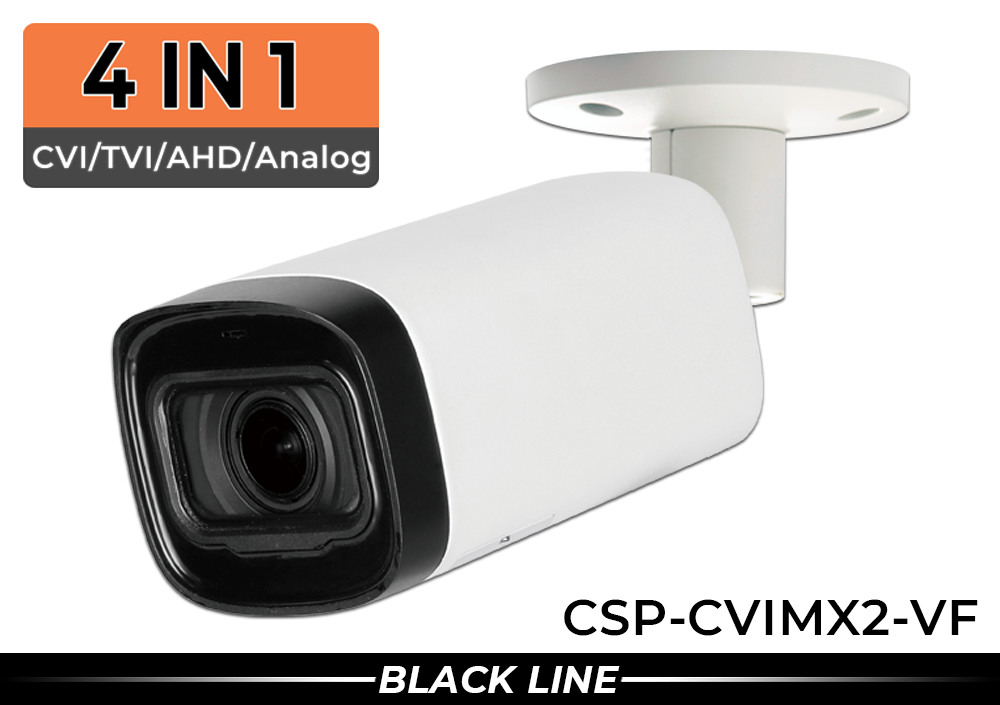 (Supports Analog & HD Over Coax Analog, CVI, TVI and AHD) Infrared