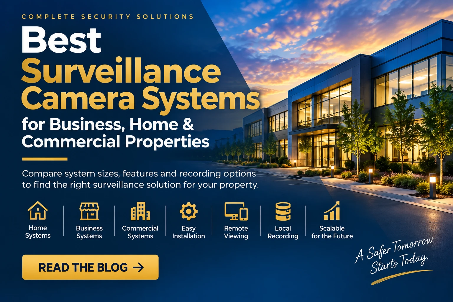 Best Surveillance Camera Systems for Business, Home & Commercial Properties
