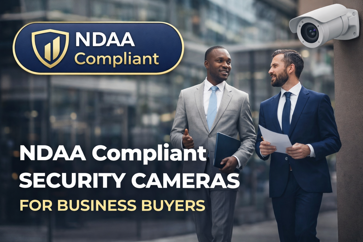 NDAA Compliant Security Cameras for Business Buyers