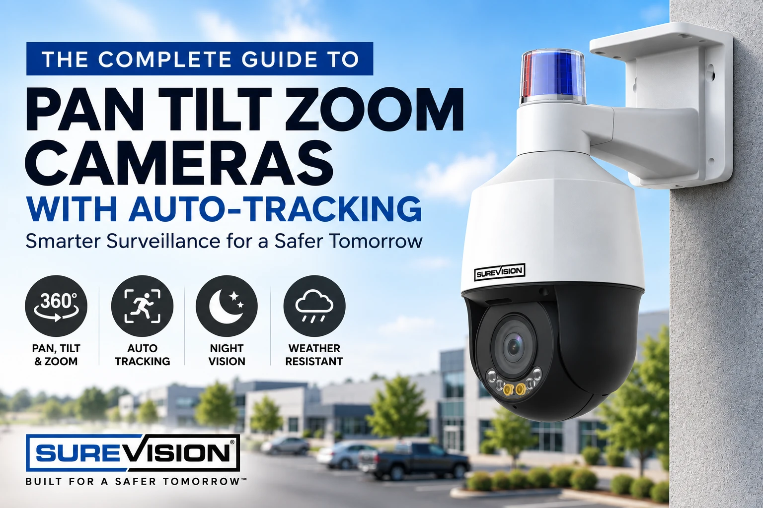 Auto Tracking PTZ Cameras | Pan, Tilt & Zoom Guide