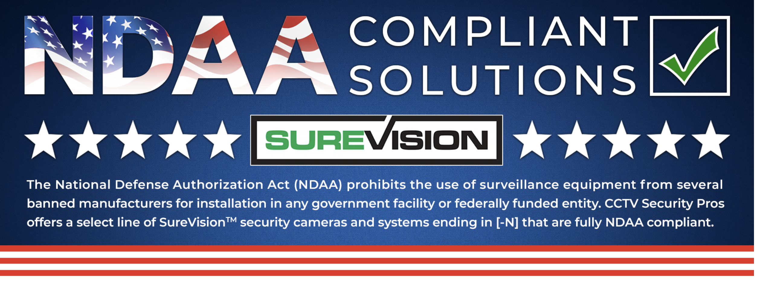 NDAA Compliant Security Camera Systems: Ensuring Safety and Compliance