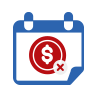 No Monthly Fees icon