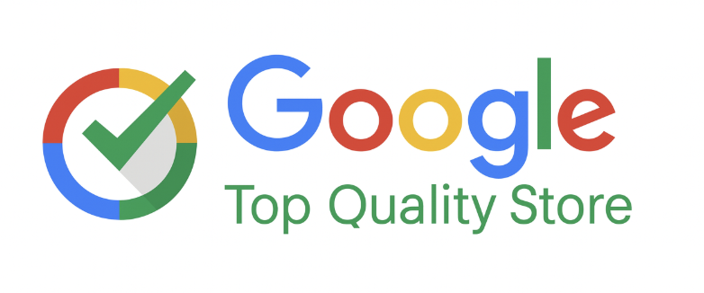 Google top quality store badge Google top quality store
