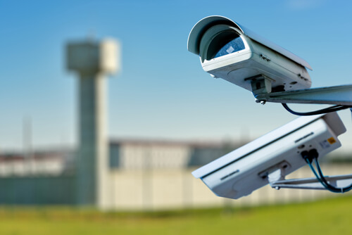 us government approved security cameras outside prison