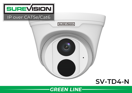 SureVision SV-TD4-N professional 4MP turret business security camera