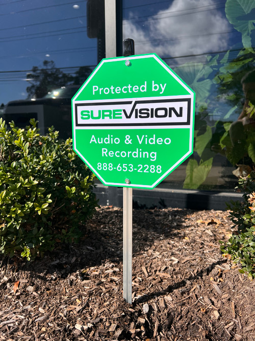 Security Camera Sign | CCTV Security Pros - SureVision