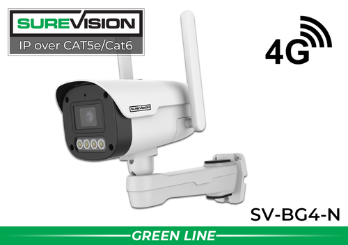 SureVision 4G LTE wireless security camera with two-way audio