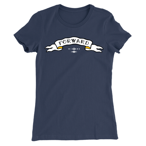 Forward (Women's Navy Tee)