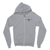 Wis Dems Logo (Athletic Heather Zipper Hoodie) Wis Dems Logo (Athletic Heather Zipper Hoodie)
