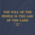 The Will Of The People... (Unisex Navy Tee)