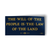 The Will Of The People... (6" x 3" Vinyl Sticker -- Pack of Two!)
