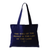 The Will Of The People... (Navy Canvas Tote)
