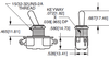 Carling Toggle SPDT 2 Position Switch Fender Style