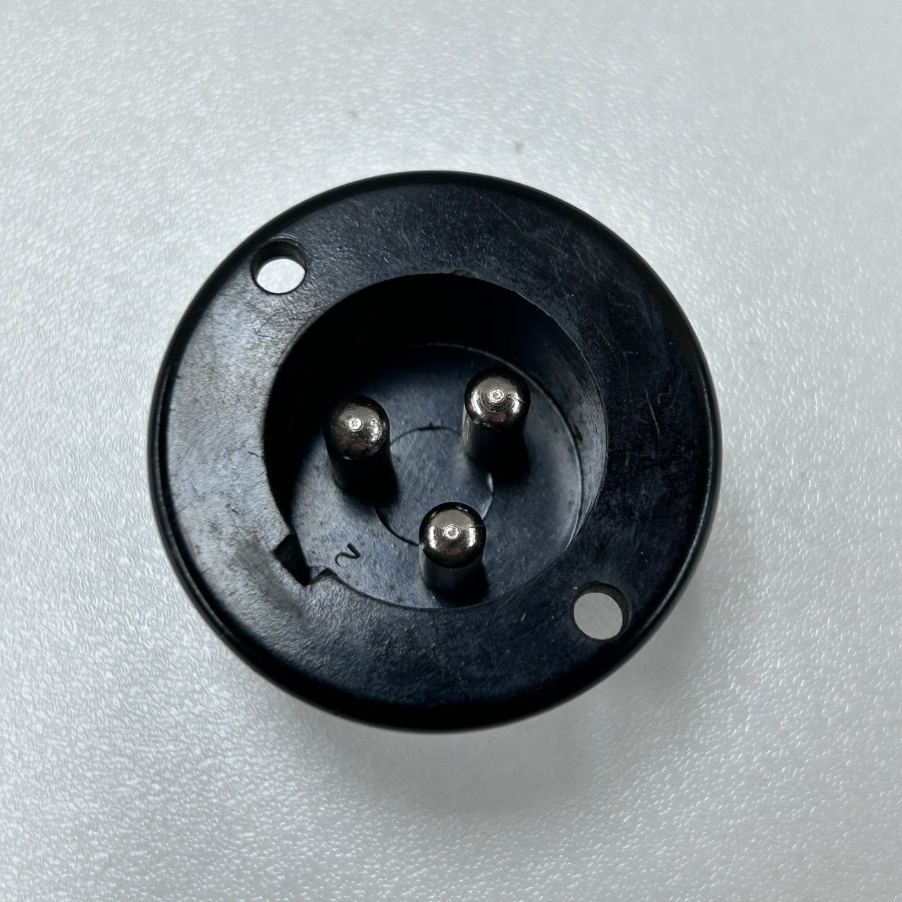 Vintage Bulgin SA1403 3-Pin Chassis Mount Power Plug Solder Tag Marshall Quad