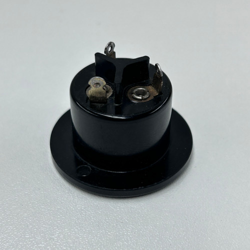 Vintage Bulgin SA1403 3-Pin Chassis Mount Power Plug Solder Tag Marshall Quad