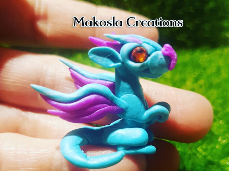 Miniature Dragon 1" Custom colors