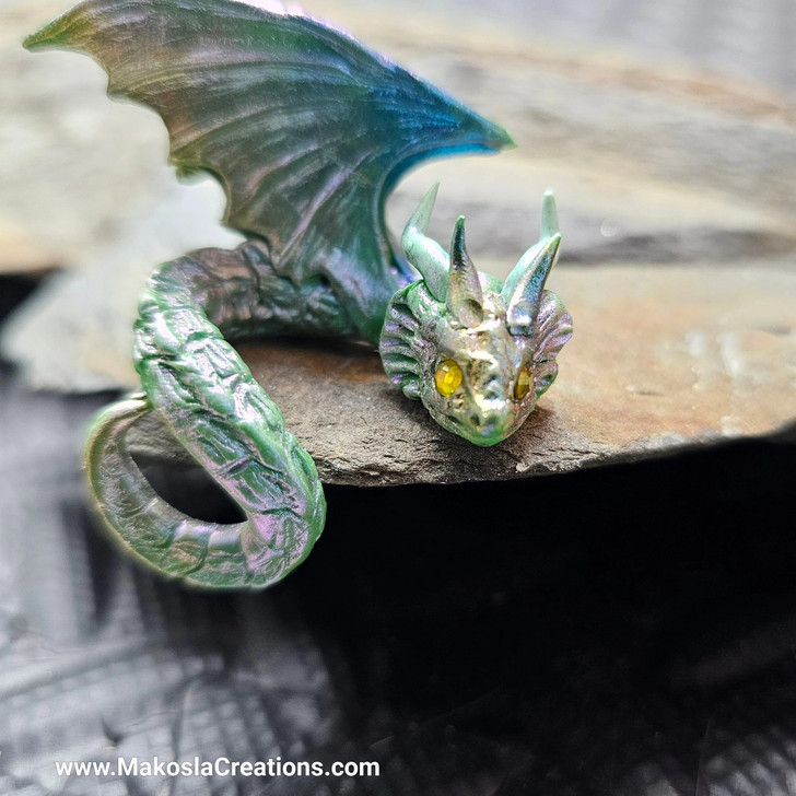 Iridescent Pet Mini Dragon 12