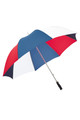 James Ince Sturdy 30" Golf Umbrella - Red, White, Navy & Blue James Ince Sturdy 30" Golf Umbrella - Red, White, Navy & Blue