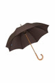 Gents Beechwood Ince Umbrellas with an Italian Maple handle - Brown