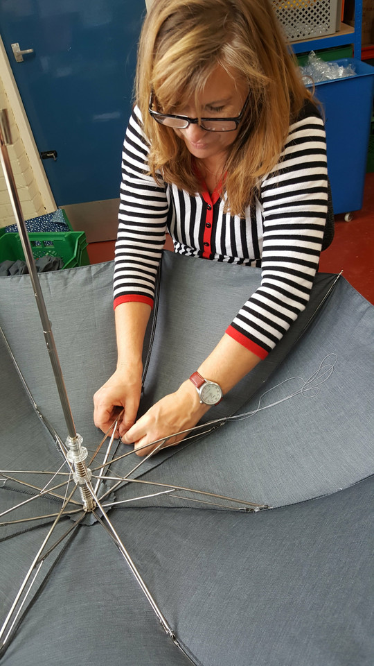 Folding Ince Umbrellas - Classic Colours