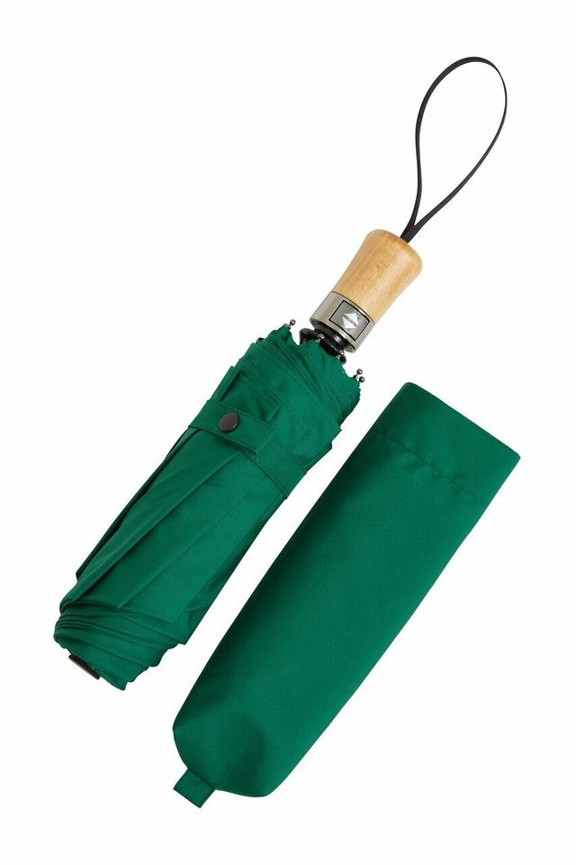 Small auto-open auto-close  folding umbrella - Racing Green