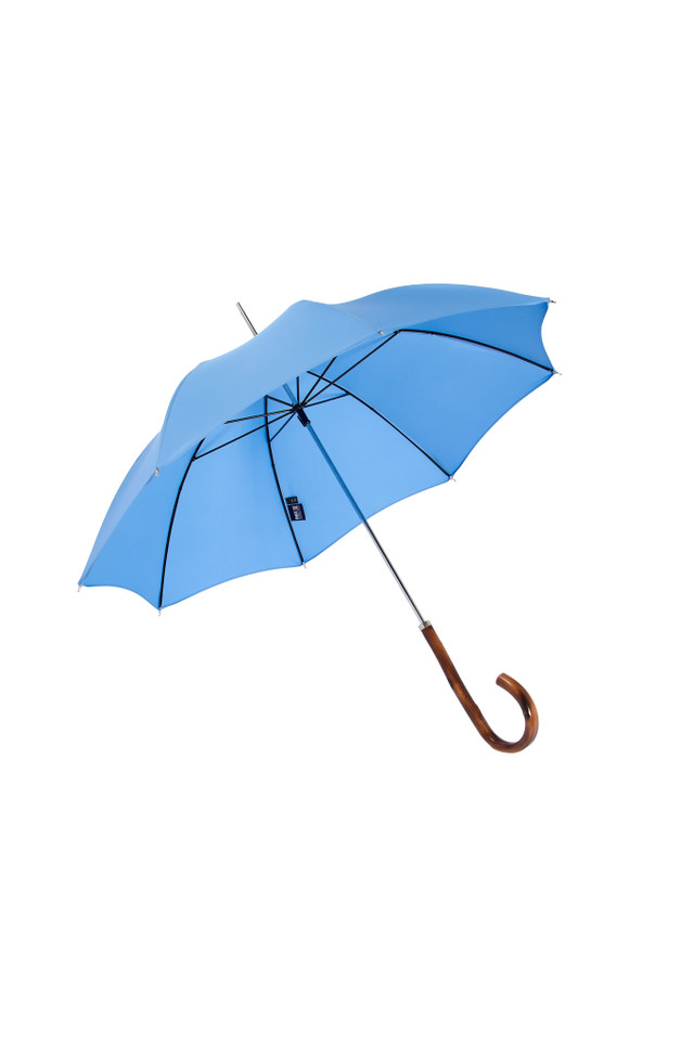 ladies City Slim Umbrella - Powder Blue