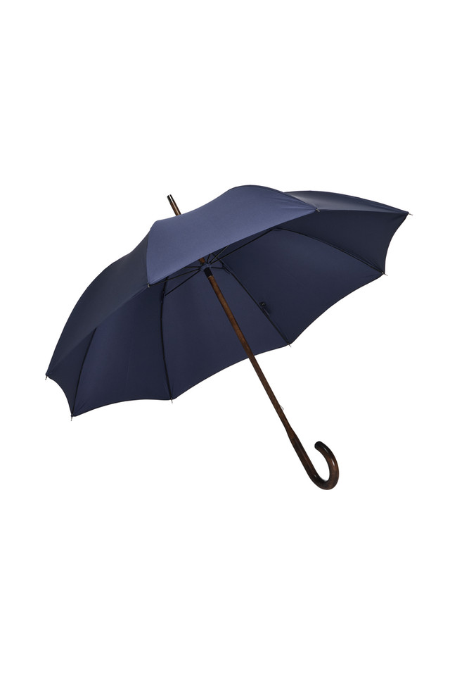 Gents Dark Maple Solid Stick Ince Umbrellas - Classic Colours