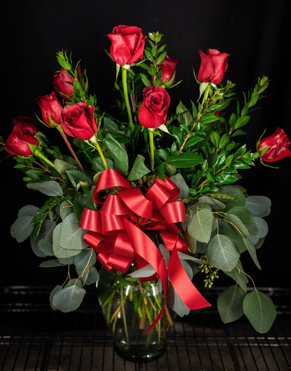 Dozen Red Rose Bouquet