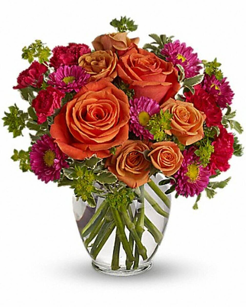 Mixed Colored Rose Special in Vase in Orange, CA