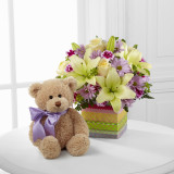 Embrace Warmth and Whimsy: The Welcome Bear Bouquet