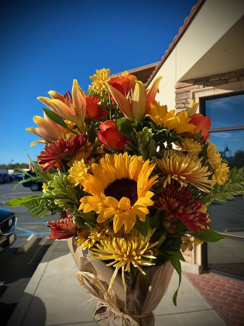 "Fall" Florals Hand-Crafted Bouquet "Fall" Florals Hand-Crafted Bouquet
