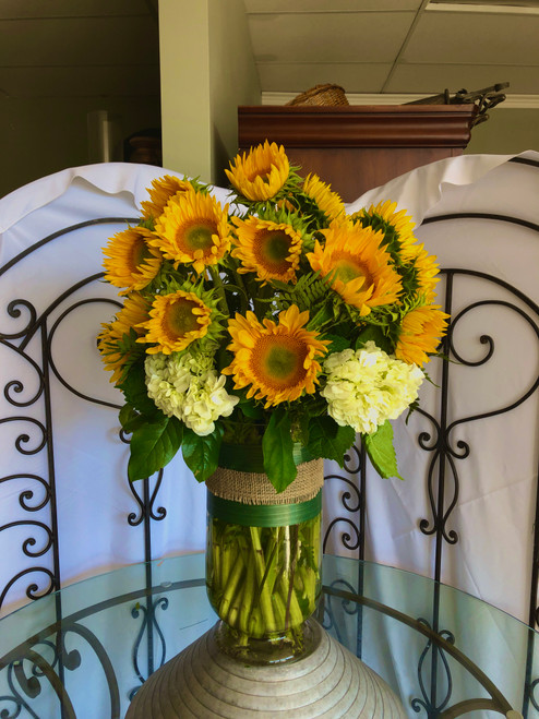 2 Dozen Sunflower Luxe