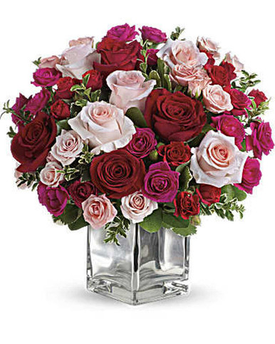 Medley of Love Bouquet - Flowers By Diamonds Treasures